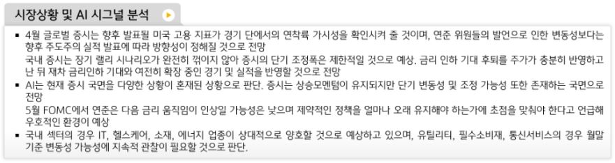 kb자산운용의 ai인 앤더슨이 전망하는 5월 주식시장.